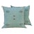 Early 21st Century Moroccan Light Green Sabra Pillow Covers- a Pair For Sale