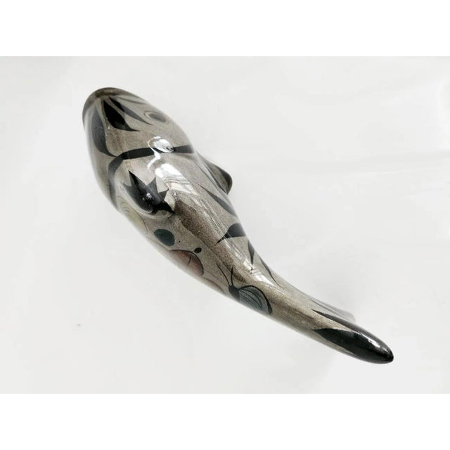 Ceramic 1970s Tonala El Palomar Ceramic Fish Figurine For Sale - Image 7 of 8