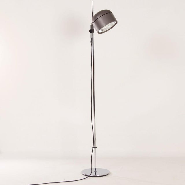 Brown Floor Lamp by Arnold Berges for Staff Leuchten, 1970s For Sale - Image 4 of 14