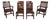 Set of 6 Stickley Mission Oak Dining Room Chairs For Sale