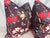 Transitional Vintage Manuel Canovas Floral Chintz in Plum 22" Pillows-a Pair For Sale - Image 3 of 3