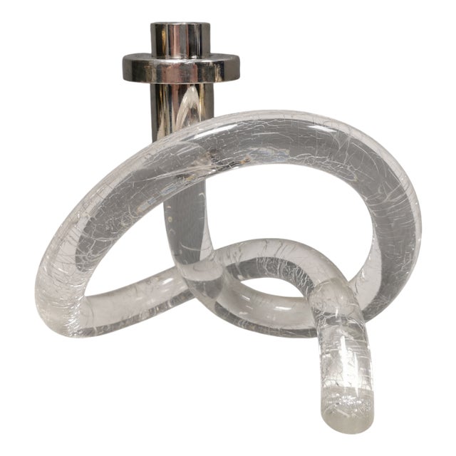 Pretzel Candleholder by Dorothy Thorpe, 1950s For Sale