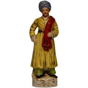 Turkish Inspired Figurine in Ottoman Garments
