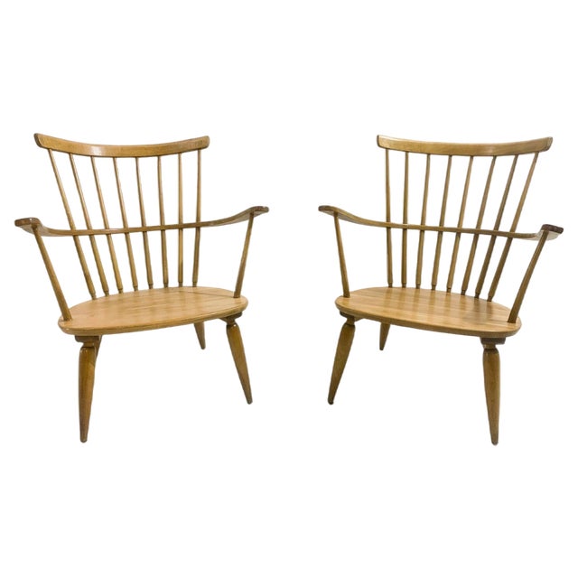 Set of Mid-Century Altheim Armchairs by Franz Schuster for Wiesner-Hager, 1950s For Sale