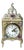 Vintage Quartz Table Clock, 1940s For Sale