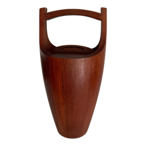 1950s Mid-Century Modern Dansk Teak “Congo” Ice Bucket