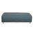 Grata Ottoman in Petrol Blue Fabric from Rolf Benz For Sale - Image 5 of 7