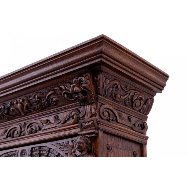 Western European Cabinet, 1880 For Sale - Image 6 of 11
