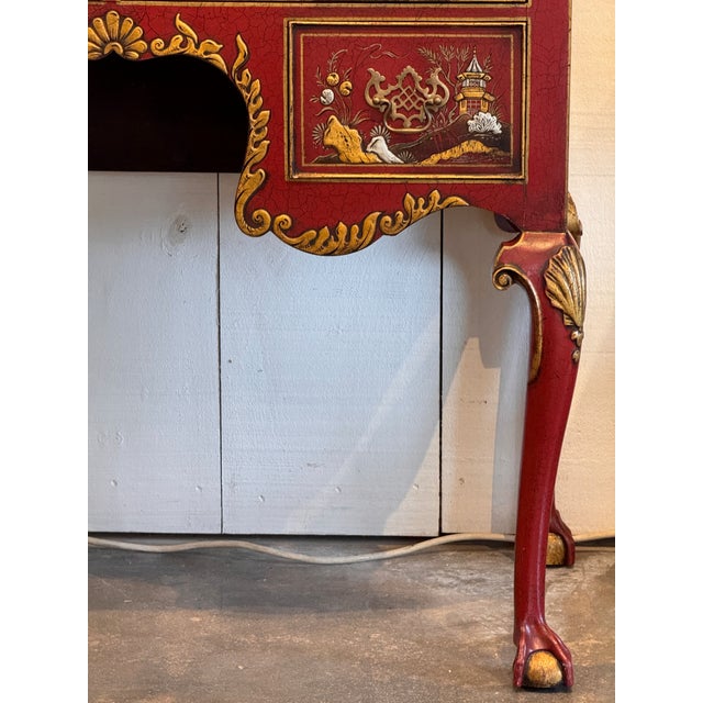 Late 18th Century Late 18th Century George III Chinoiserie Chest on Stand For Sale - Image 5 of 16