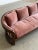 Wood Howard Furniture Sculptural Walnut Barrel-Back Sofa For Sale - Image 7 of 8