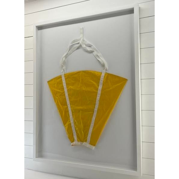 Modern Yellow Large Framed Sea Anchor For Sale - Image 3 of 6