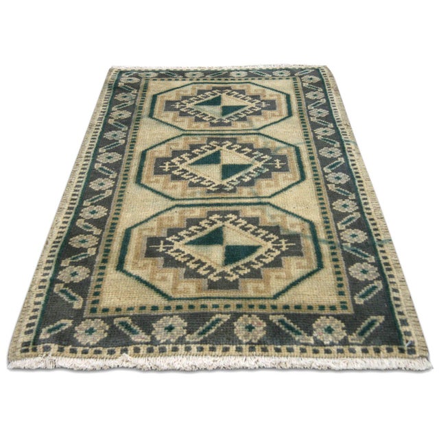 1960s Turkish Oushak Yastic For Sale - Image 4 of 4