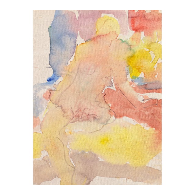'Seated Nude' by Victor Di Gesu, Paris, Louvre, Salon D'Automne, Académie Chaumière, Los Angeles County Museum of Art For Sale