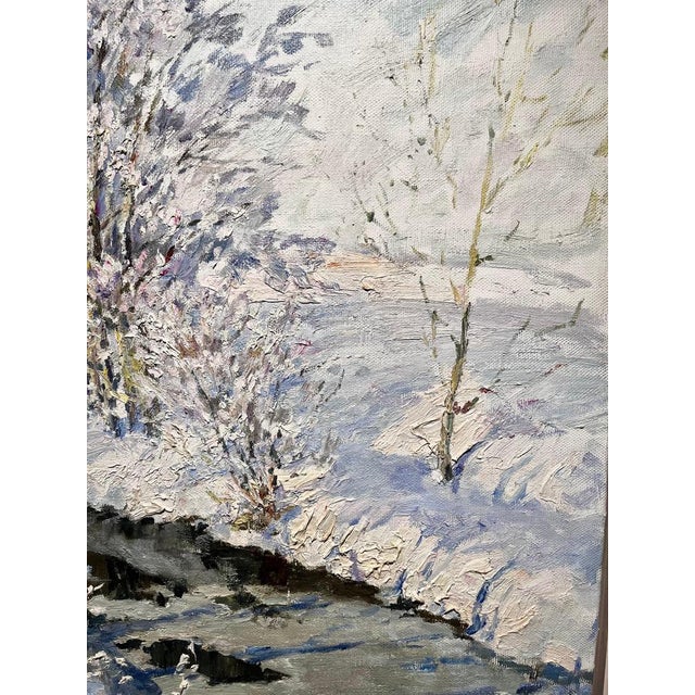 Georgij Moroz, Frost, Oil Painting, 2000 For Sale - Image 4 of 8