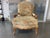 French Vintage Century Furniture Bergère Armchairs in Floral Upholstery, a Pair For Sale - Image 3 of 12