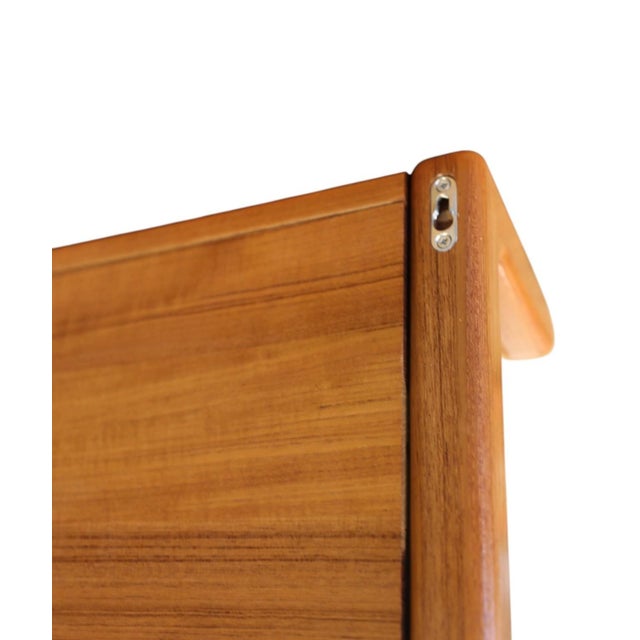 Mid-Century Modern Wall-Mounted Shelf in Teak from Dyrlund, Denmark, 1960s For Sale - Image 3 of 5