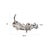 Calathea Leaf Polished Silver Sculpture- Large For Sale - Image 9 of 9