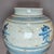 Blue Antique Chinese Blue & White Calligraphy Ceramic Storage Jar, Chinoiserie Decor Vessel For Sale - Image 8 of 9