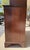 Vintage NC-Made Solid Mahogany Step Back Cupboard For Sale - Image 9 of 16