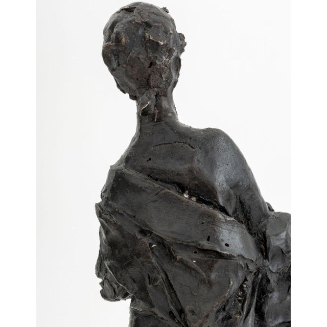 Giacomo Manzu "Ballerina" Patinated Bronze, 1962 For Sale - Image 9 of 12
