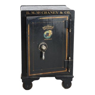 Antique Reliable Safe & Lock Co. Floor Safe, Covington, Ky C1890 For Sale