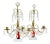 Mid-Century Cut Glass and Marble Candelabras, 1960, Set of 2 For Sale - Image 6 of 6