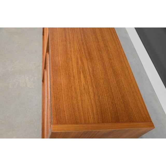 1960s Danish Modern Teak 77” Dresser by New Furniture For Sale - Image 9 of 10
