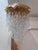 Murano Crystal Waterfall Chandelier, 1970s For Sale - Image 11 of 11