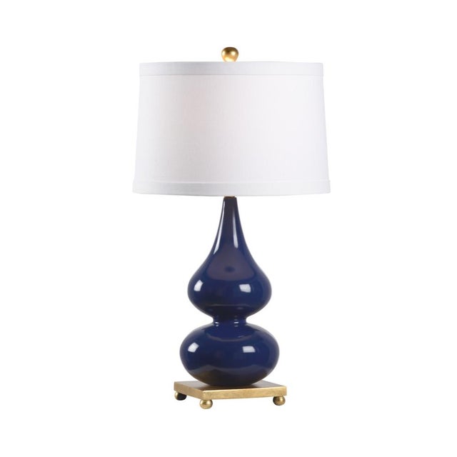 Wildwood Whitney Table Lamp - Cadet Blue For Sale In Raleigh - Image 6 of 6