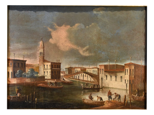 Francesco Tironi, View of Venice, 1790, Oil on Canvas