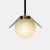Twain ex bottle green suspended light by lexavala dimensions: w 16 x d 16 x h 13 cm materials: brass or stainless steel...