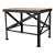 Vintage Industrial Style Side Table For Sale