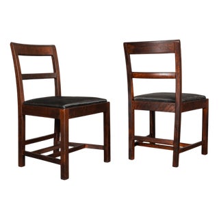 Art Deco Side Chairs, 1930s, Set of 2 For Sale