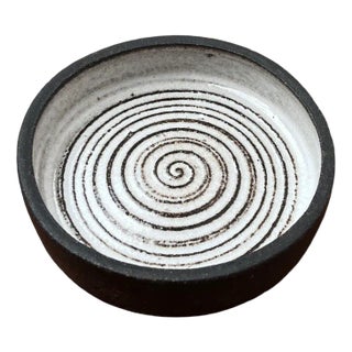 Mid-Century Danish Studio Pottery Bowl from Frank Keramik, 1960s For Sale