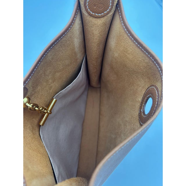 Hermès Gold Camel Leather Vespa Bag 2014 For Sale In New York - Image 6 of 8