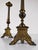 Italian Baroque Style Church Candlesticks in Gilt Bronze, Set of 2 For Sale - Image 9 of 17