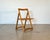 Vintage Folding Chairs in Ash and Vienna Straw, 1970s, Set of 4 For Sale - Image 17 of 18