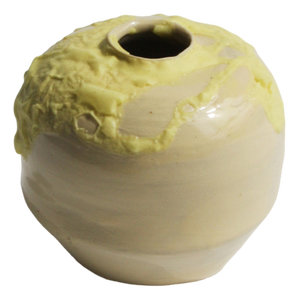 Mini Yellow Vase by Anja Marschal