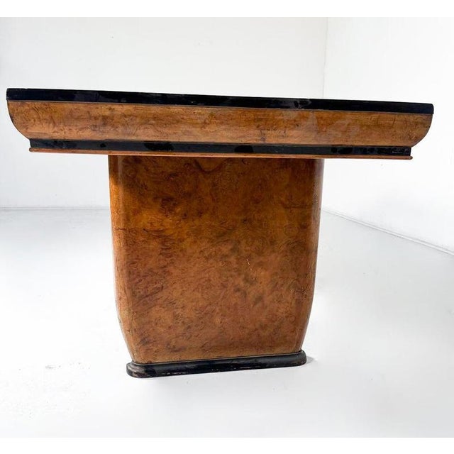 Mid-Century Modern Desk in Wood attributed to Borsani, Italy, 1950s For Sale - Image 3 of 5