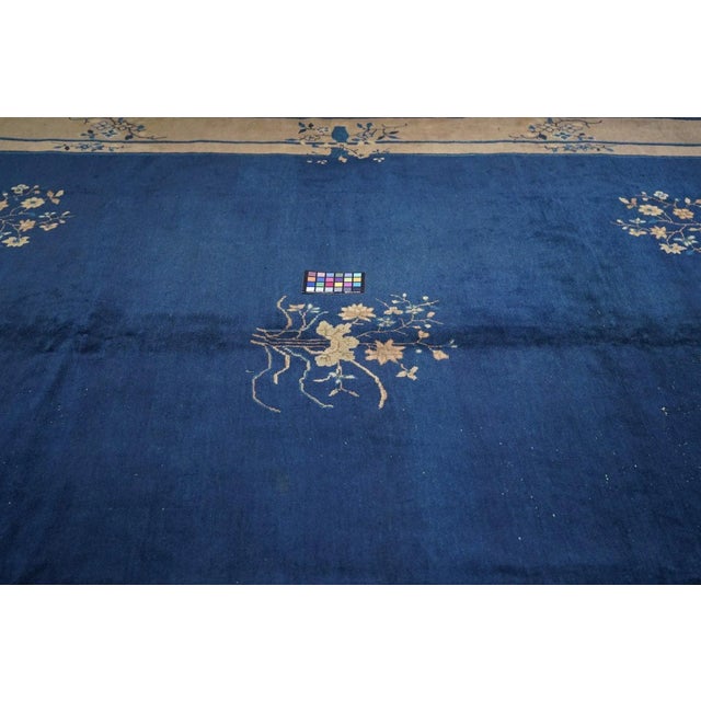 Traditional Antique Peking Rug 9'1'' x 11'6'' For Sale - Image 3 of 12