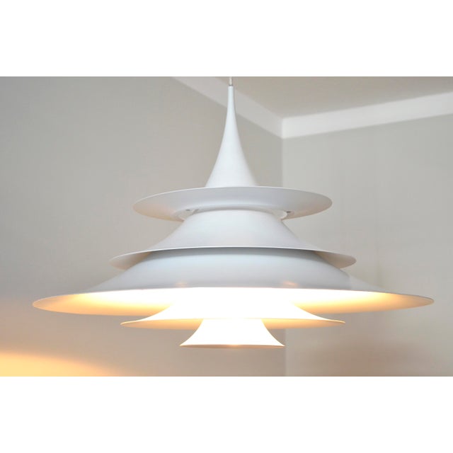 Pendant Lamp by Eric Baslev for Fog & Mørup, 1970s For Sale - Image 10 of 13