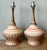 Vintage MCM Glazed Ceramic Lamps - A Pair For Sale In West Palm - Image 6 of 10