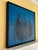 Blue Fusion, Contemporary Framed Abstract Acrylic Painting by Stephen Remick For Sale - Image 9 of 12