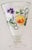 Early 1900's Transparent Glass Vase Handpainted Pansies For Sale In Phoenix - Image 6 of 6