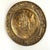 Rustic European Vintage Nautical Hammered Brass Repousse Wall Hanging Plate For Sale - Image 3 of 8