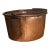 Large Antique Copper Apple Butter Kettle For Sale