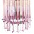 Early 21st Century Scenographic Pink Triedro Murano Glass Wall Sconces by Simoeng, Set of 2 For Sale - Image 5 of 7