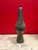African Vintage African Head in Bronze With Intricate Detail. For Sale - Image 3 of 4