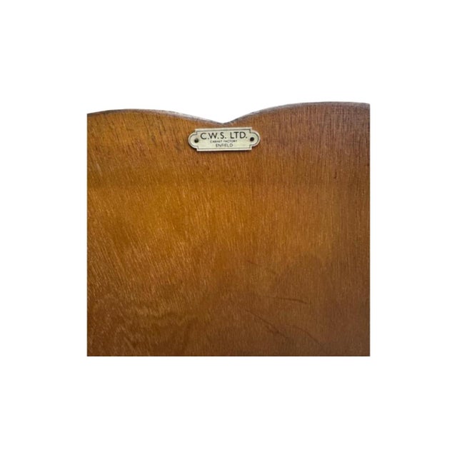 Vintage c.1930's Art Deco Style Wardrobe Cabinet For Sale - Image 12 of 12