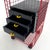 Postmodern Wire Chest of Drawers on Wheels, 1980s For Sale - Image 3 of 12